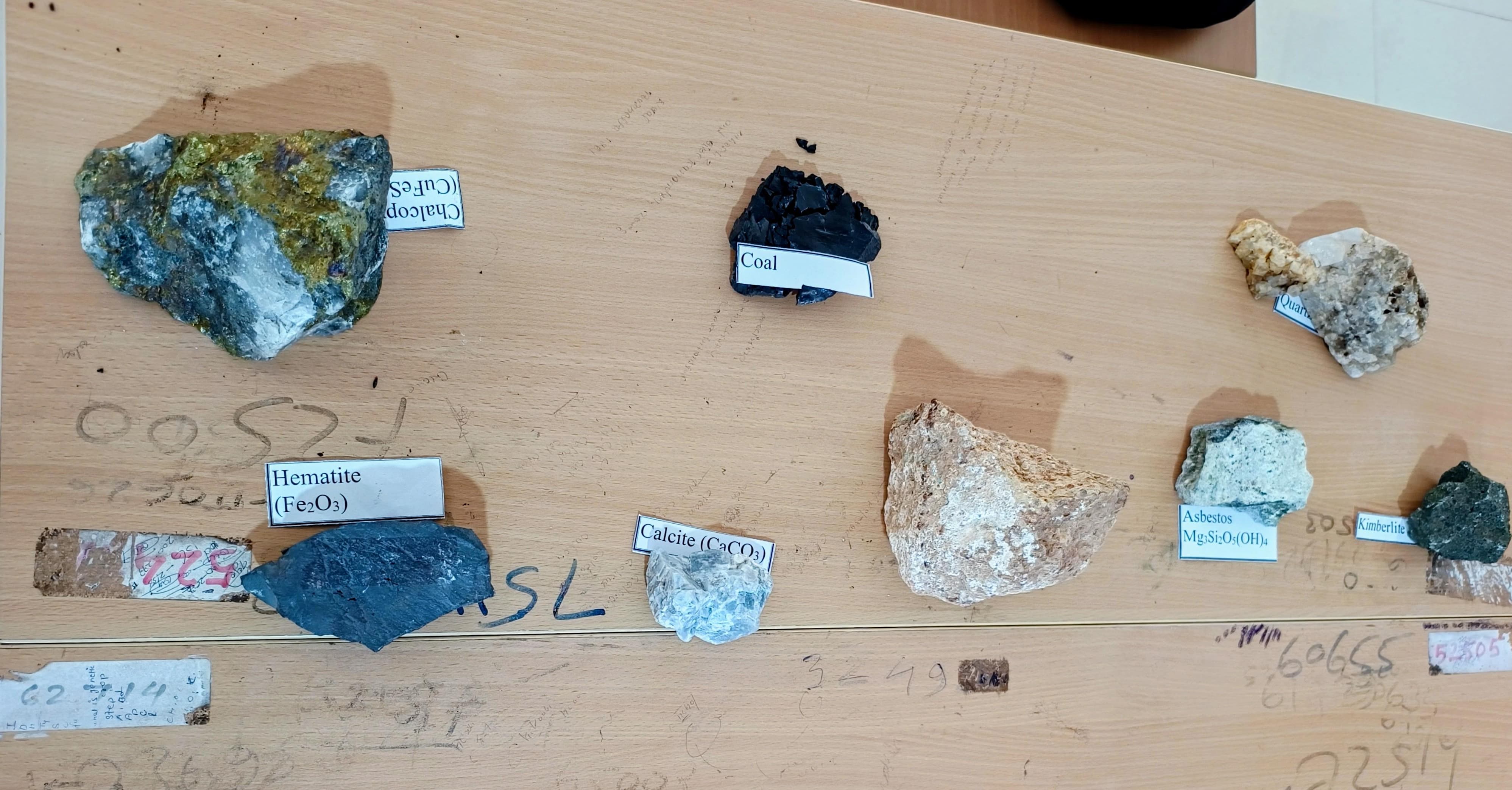 Departmental Rock and Mineral Specimen